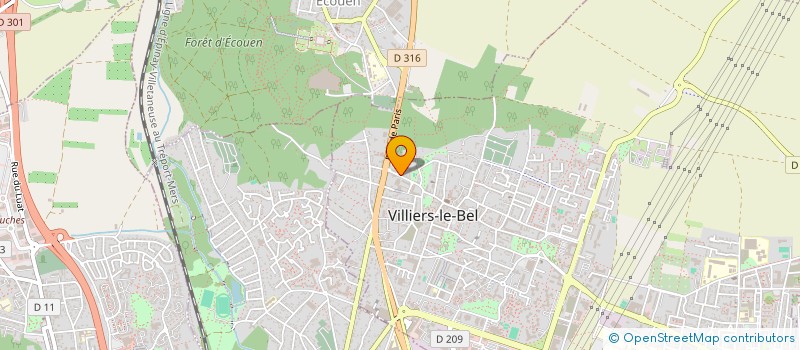 localisation de l'entreprise T.LEE AMENAGEMENT BAT à VILLIERS-LE-BEL