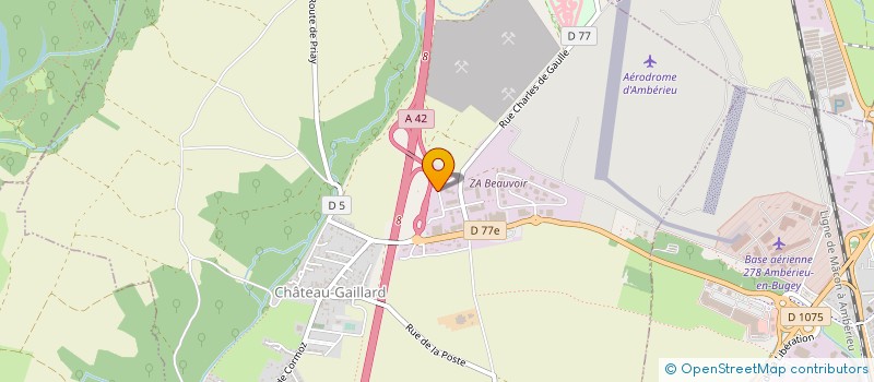 localisation de l'entreprise T M 2 C à CHATEAU-GAILLARD