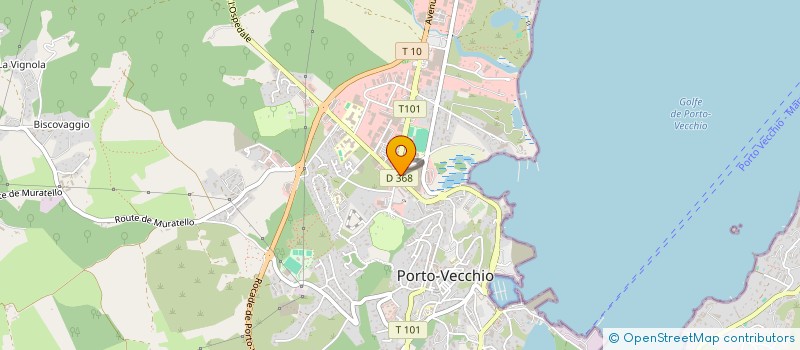 localisation de l'entreprise T.M.A. CONCEPT à PORTO-VECCHIO