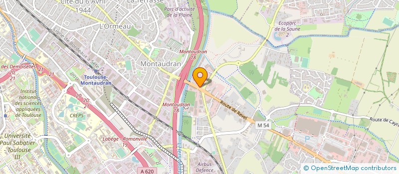 localisation de l'entreprise T.M.A IMMOBILIER à TOULOUSE