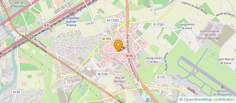 localisation de l'entreprise T M AGENCEMENTS  MAUGUIO