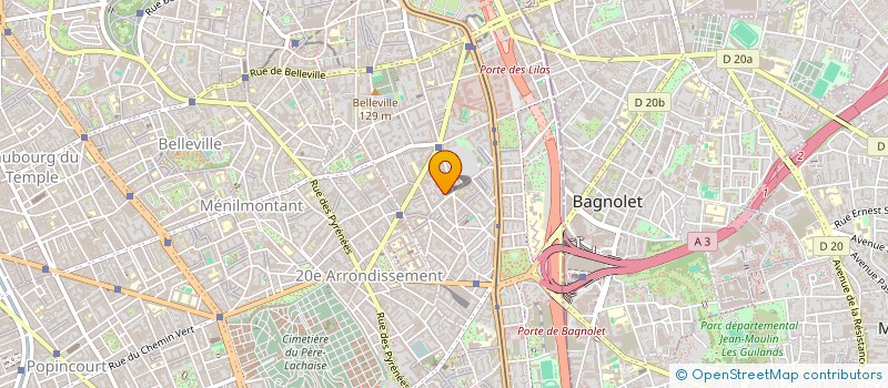 localisation de l'entreprise T.M.B  PARIS