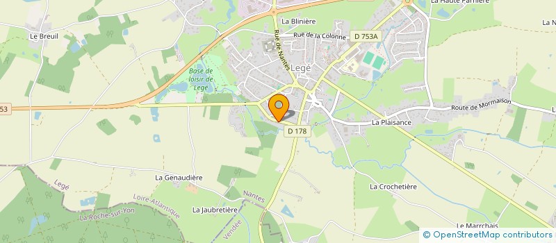 localisation de l'entreprise T'M BY LC à LEGE
