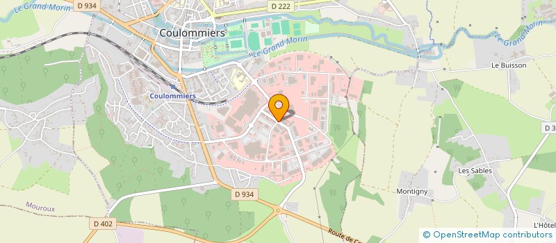 localisation de l'entreprise T&M COMPAGNIES à COULOMMIERS