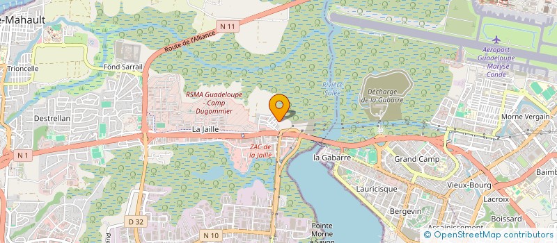 localisation de l'entreprise T&M CONSTRUCTIONS  BAIE MAHAULT