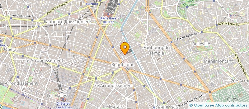 localisation de l'entreprise T.M. DIFFUSION  PARIS