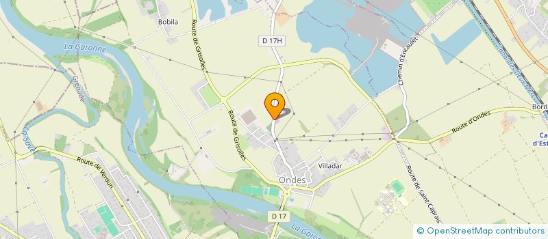 localisation de l'entreprise T.M.E.  MOUZENS