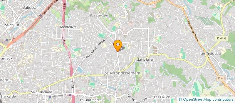 localisation de l'entreprise T.M.E.D à MARSEILLE