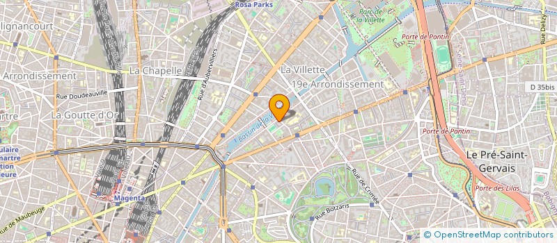 localisation de l'entreprise T.M EVENTS  PARIS