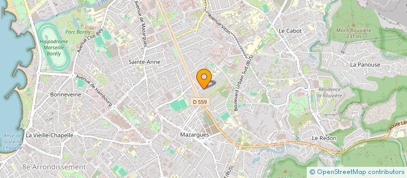 localisation de l'entreprise T.M FORMATION à MARSEILLE