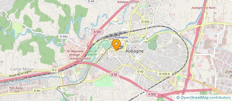 localisation de l'entreprise T&M GEM INVESTISSEMENTS à AUBAGNE