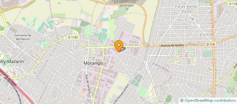 localisation de l'entreprise T M I C - L C MOBILIERS à MORANGIS