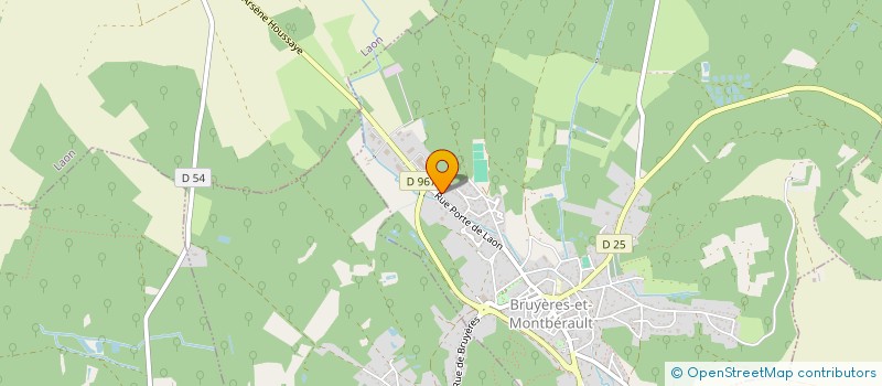 localisation de l'entreprise T.M.I.E.A.I. à BRUYERES-ET-MONTBERAULT