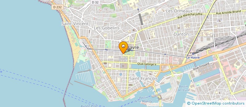 localisation de l'entreprise T.M.K. à LE HAVRE