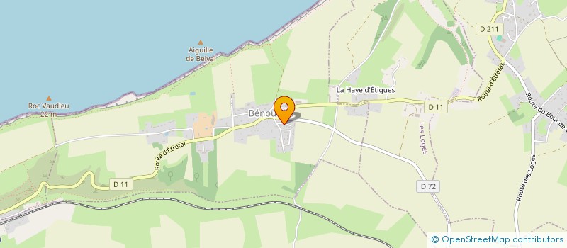 localisation de l'entreprise T.M.L  BENOUVILLE