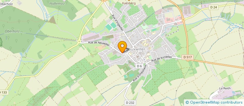 localisation de l'entreprise T.M.O. TRAVAUX ET MAITRISE D'OEUVRE à HŒNHEIM