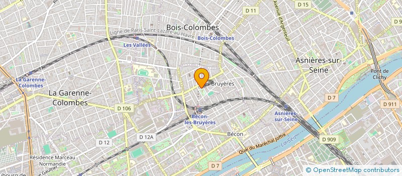 localisation de l'entreprise T M P FINANCES à ASNIERES-SUR-SEINE