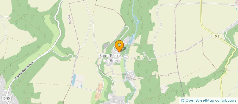 localisation de l'entreprise T.M.P.H.  SAINT-PIERRE-LES-BITRY