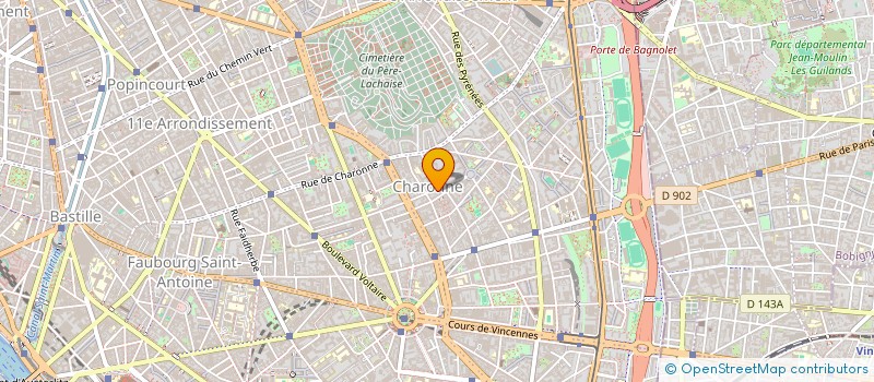 localisation de l'entreprise T&M PARIS  PARIS