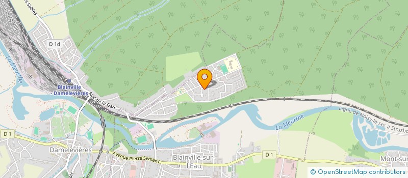 localisation de l'entreprise T.M.R  BLAINVILLE-SUR-L'EAU