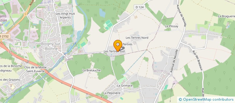 localisation de l'entreprise T.M.S à BOIGNY-SUR-BIONNE