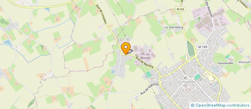 localisation de l'entreprise T.M.T.D  LINSELLES