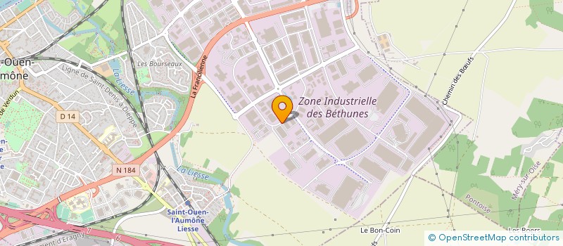 localisation de l'entreprise T.MATIC à SAINT-OUEN-L'AUMONE