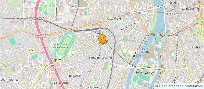 localisation de l'entreprise T.MIEULET à TOULOUSE