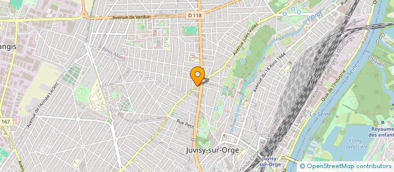 localisation de l'entreprise T MOBILITY  JUVISY-SUR-ORGE