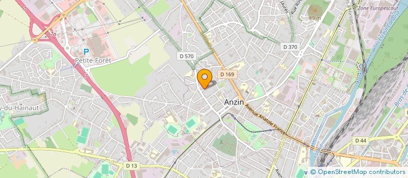 localisation de l'entreprise T-MOTIONS CARS  ANZIN