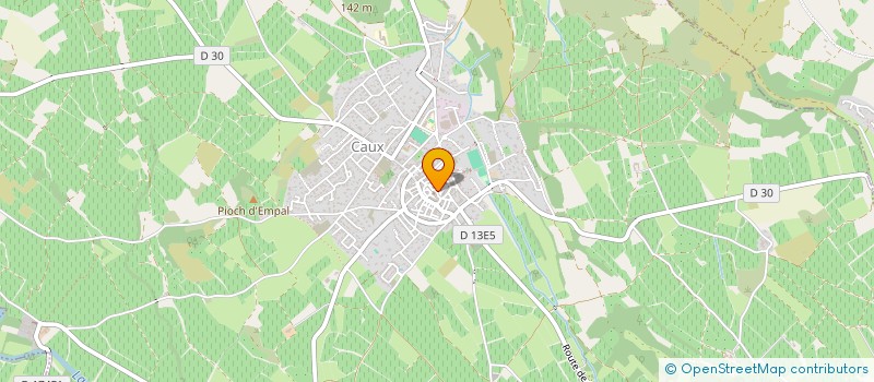 localisation de l'entreprise T&N AVENIR  CAUX