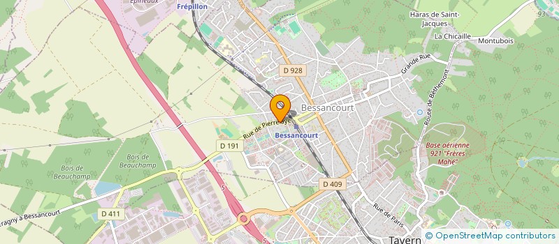 localisation de l'entreprise T.N.L  BESSANCOURT