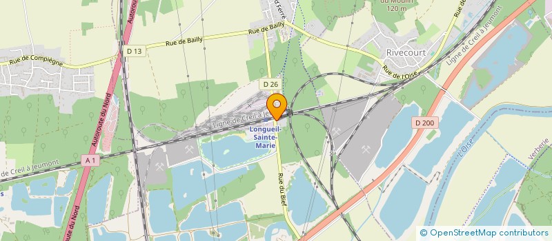 localisation de l'entreprise T.N.L. LES TROIS NEVEUX  LONGUEIL-SAINTE-MARIE