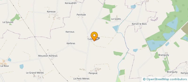 localisation de l'entreprise T.N.P.B. à NOYAL-PONTIVY