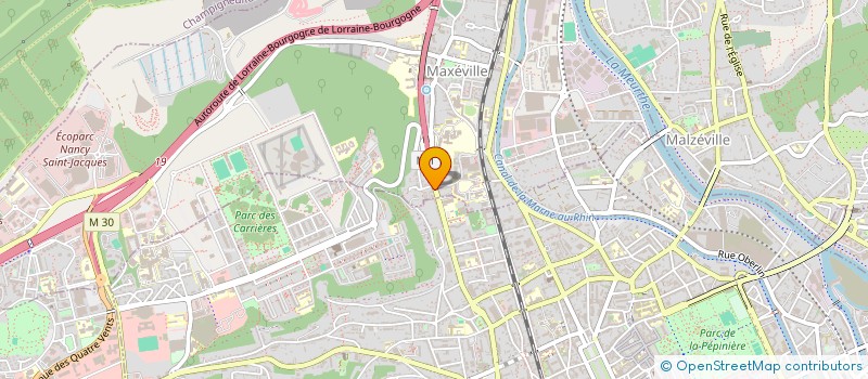 localisation de l'entreprise T & O  MAXEVILLE