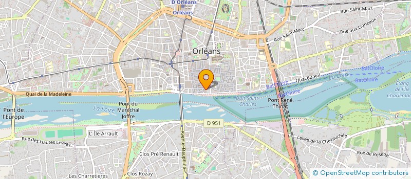 localisation de l'entreprise T O à ORLEANS