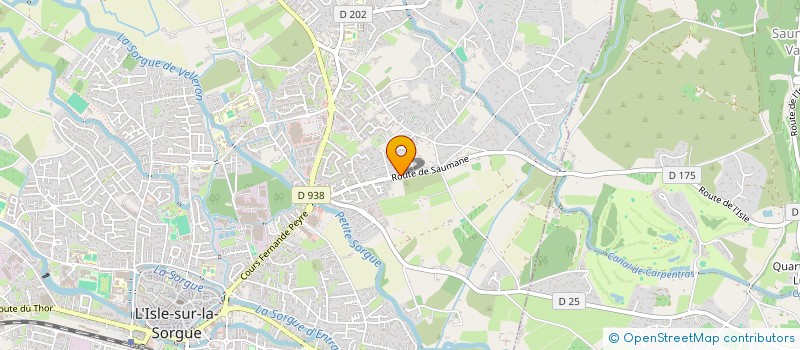 localisation de l'entreprise T.O AGENCEMENT  L'ISLE-SUR-LA-SORGUE