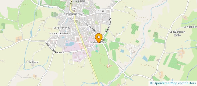 localisation de l'entreprise T.O.B.A.D  MAUGES-SUR-LOIRE