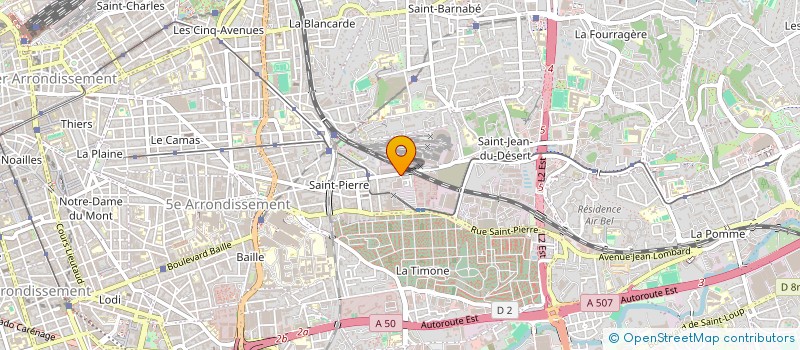 localisation de l'entreprise T.O.D. PATRIMOINE  MARSEILLE