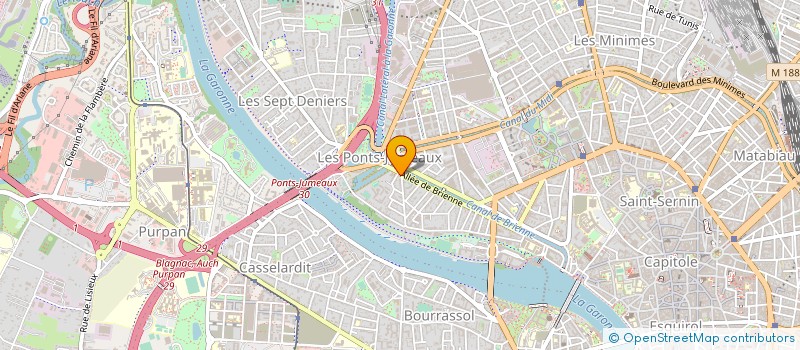 localisation de l'entreprise T O E C TERRAIN SPORTS à TOULOUSE