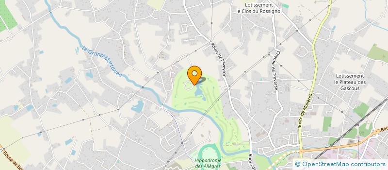 localisation de l'entreprise T.O.M.K.  MONTAUBAN