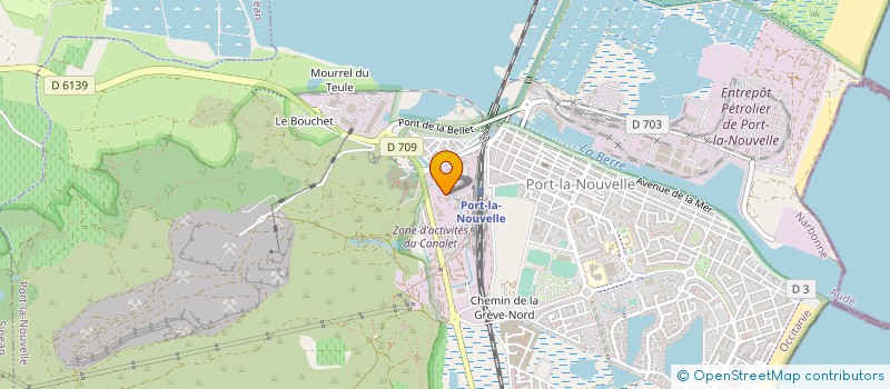 localisation de l'entreprise T.O.M.S SARL à PORT-LA-NOUVELLE