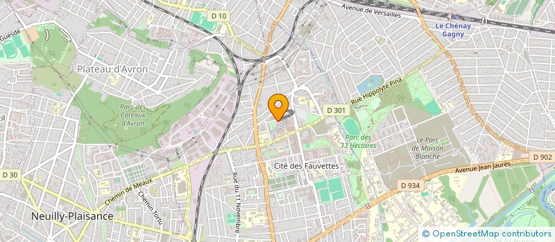 localisation de l'entreprise T&O SOLUTIONS à NEUILLY-SUR-MARNE