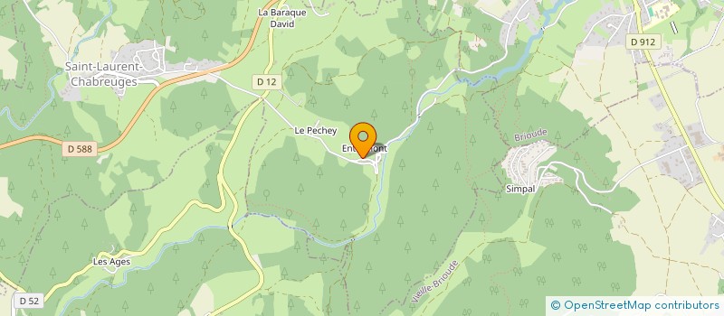 localisation de l'entreprise T'OMAX EN 4L  SAINT-LAURENT-CHABREUGES