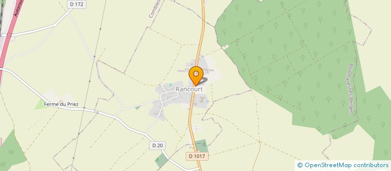 localisation de l'entreprise T-ONE HOLDING  RANCOURT