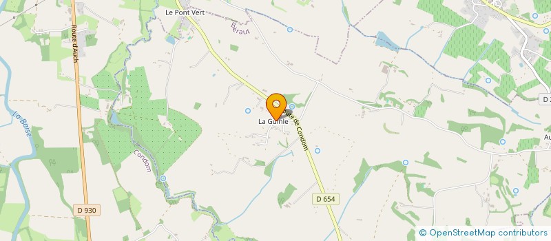 localisation de l'entreprise T.P.A  BERAUT