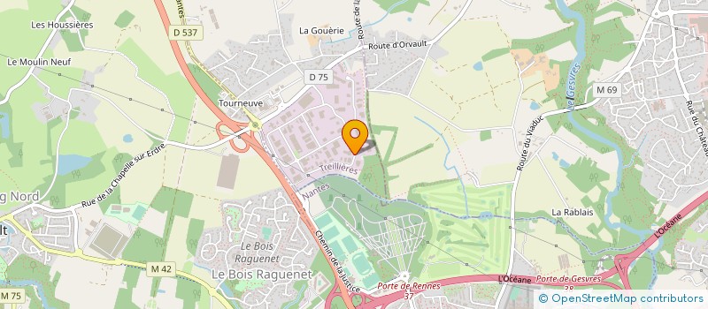 localisation de l'entreprise T.P. ASSISTANCE à SAINTE-LUCE-SUR-LOIRE