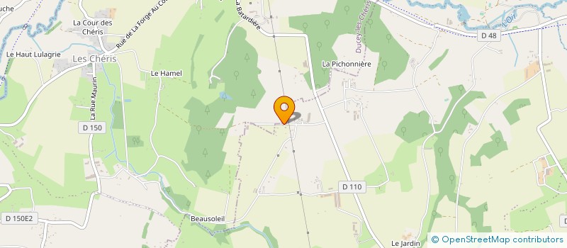 localisation de l'entreprise T.P.B. DU L'OIR à ISIGNY-LE-BUAT