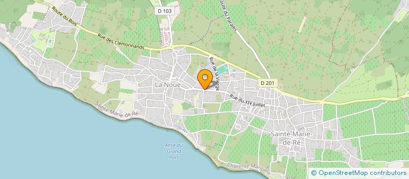 localisation de l'entreprise T.P.C.E  SAINTE-MARIE-DE-RE