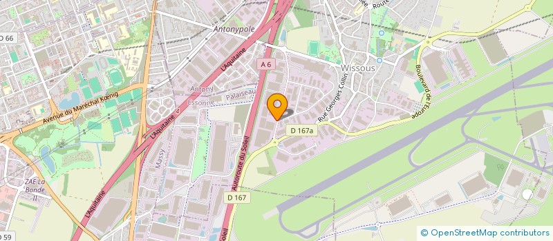 localisation de l'entreprise T P C LOGISTIQUE à WISSOUS